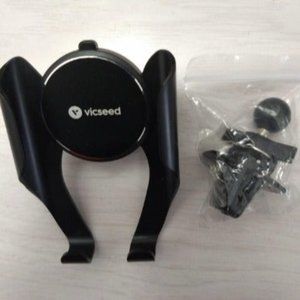 Car Vent Phone Mount with Newest Metal Air Vent Clip, Auto Lock Phone Mount